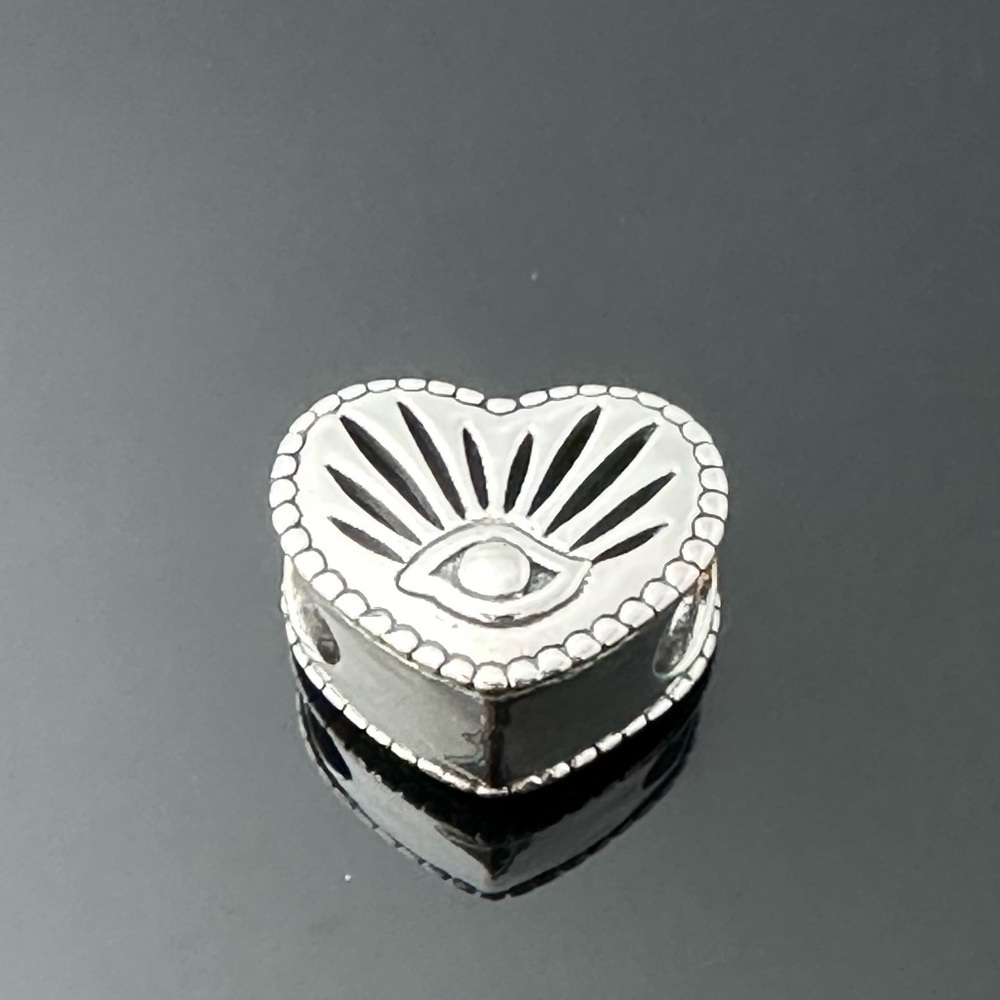 Pandora Evil Eye Lucky Protection Silver 925 Ale Bracelet Charm #169
